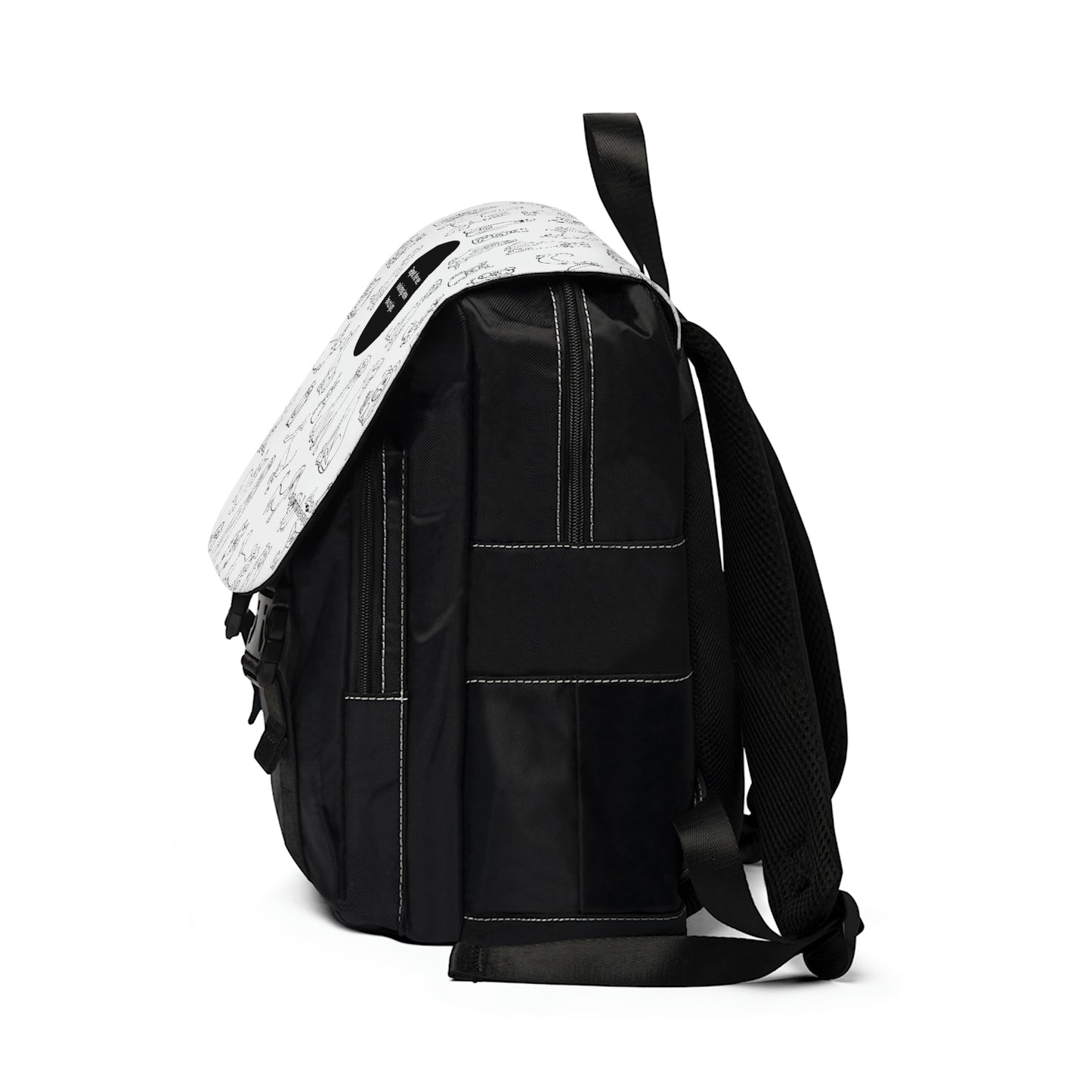 "Underdogs know how to fight" Unisex Casual Shoulder Backpack