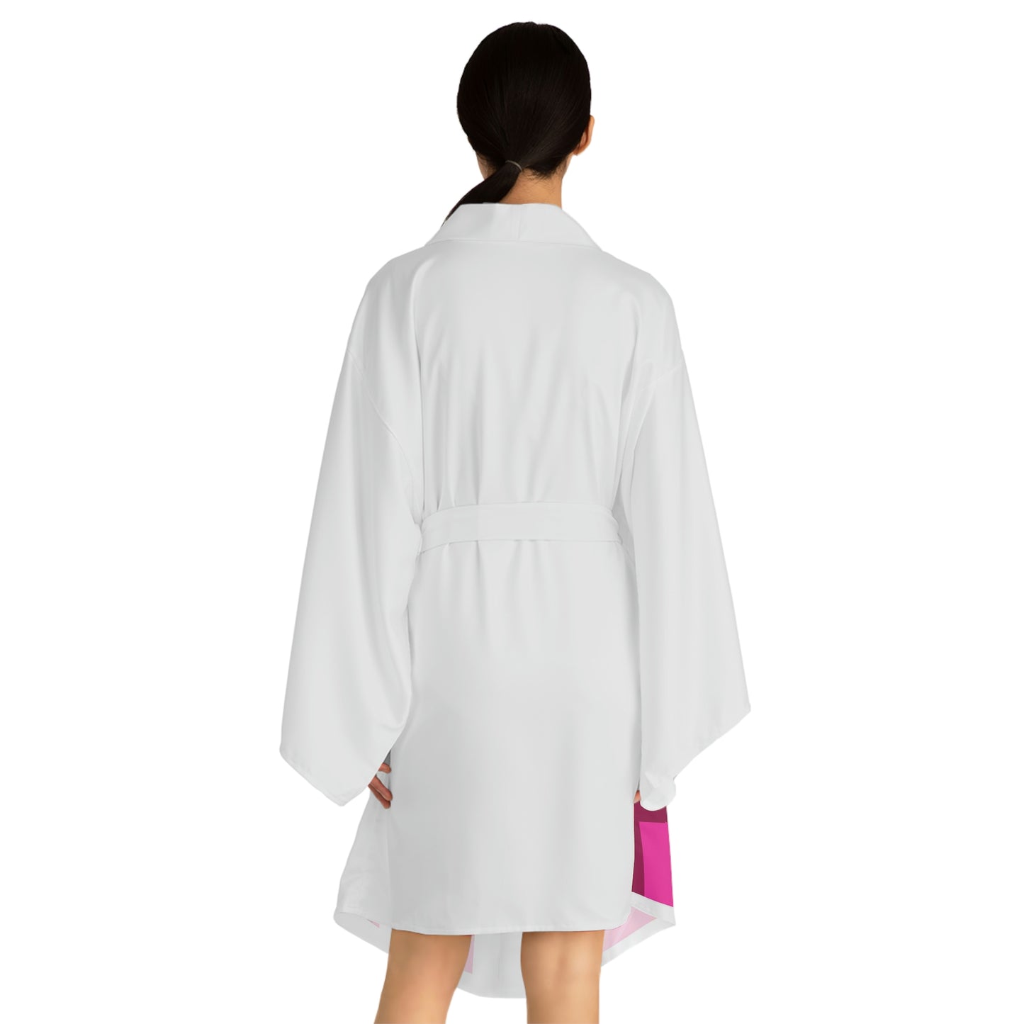 Long Sleeve Kimono Robe for Women with Cancer