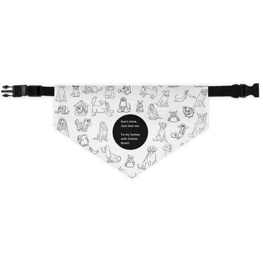 Pet Bandana Collar for Humans with Chemo Brain