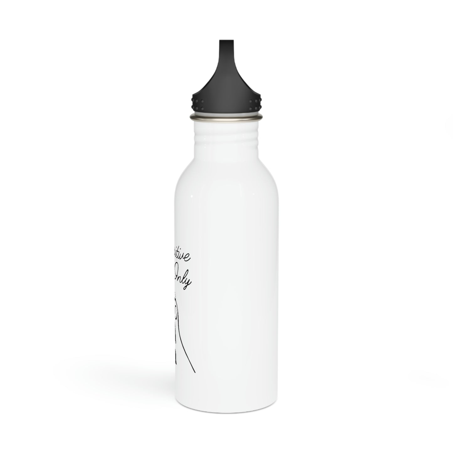 Paw-sitive Vibes Only Stainless Steel Water Bottle