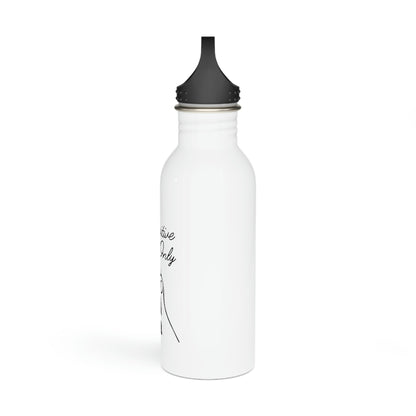 Paw-sitive Vibes Only Stainless Steel Water Bottle