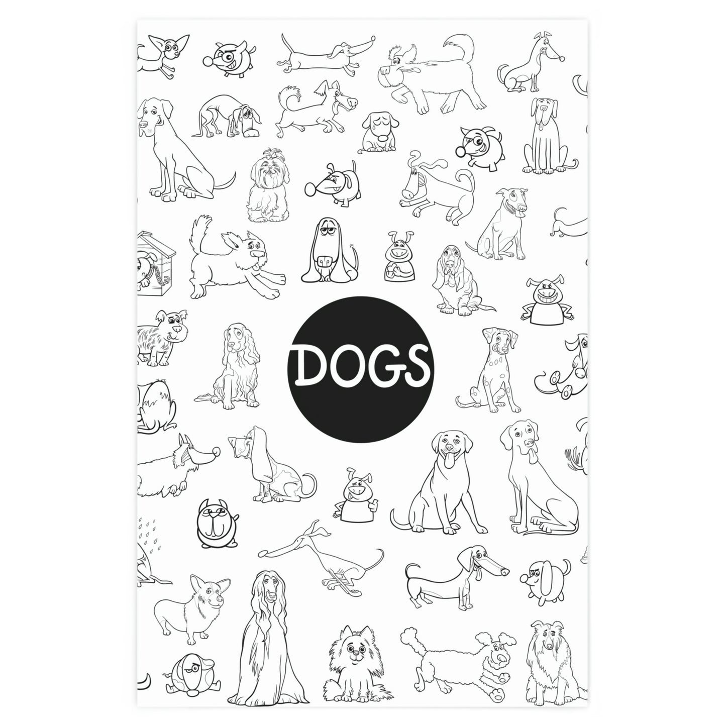 Dogs Wrapping Paper