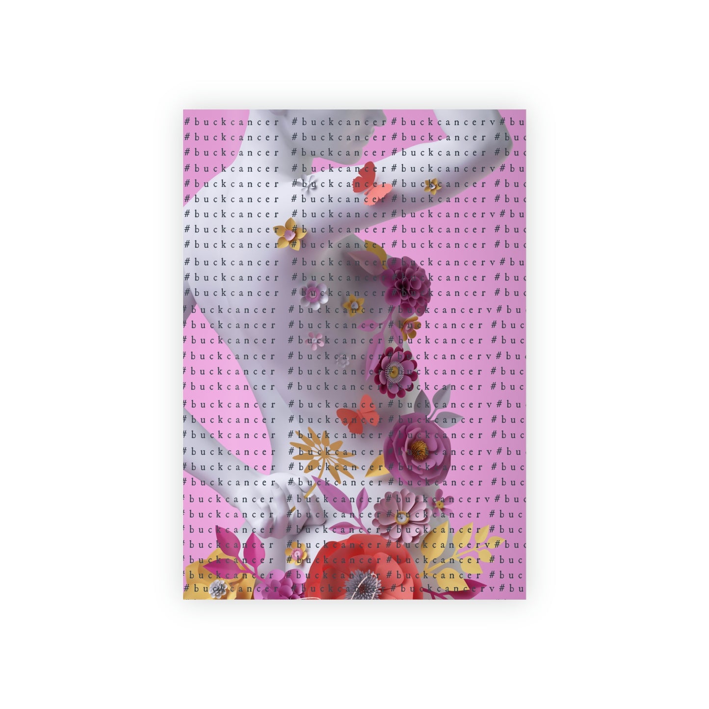 Unique Cancer Gift Wrapping Paper Rolls, 1pc