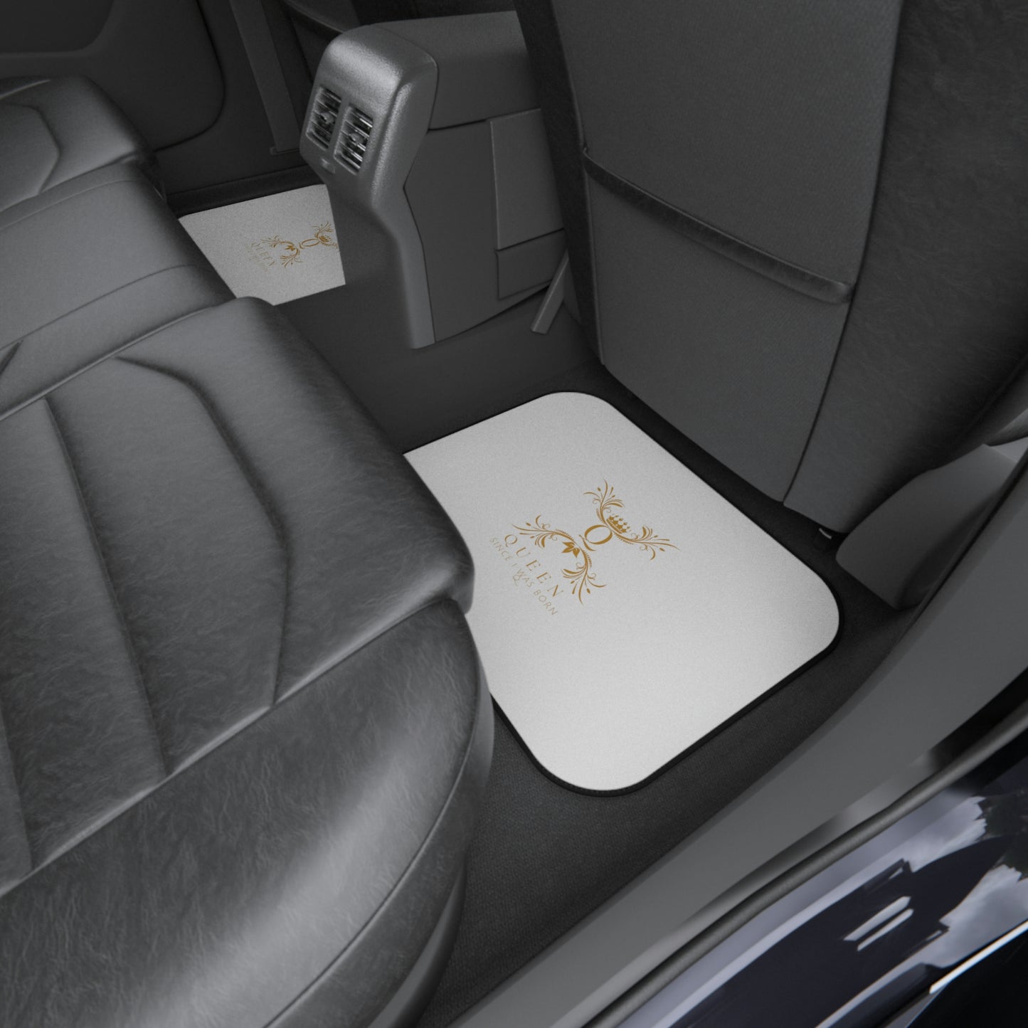 "Queen Since I Was Born" Car Mats (2x Rear)