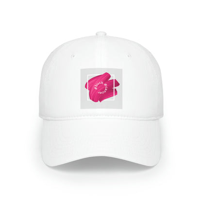 Low Profile Baseball Cap for women who hate cancer and want to make a statement (#buck #cancer).