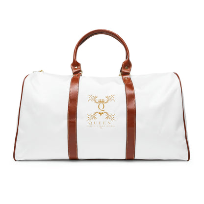 "Queen is Born" Waterproof Travel Bag