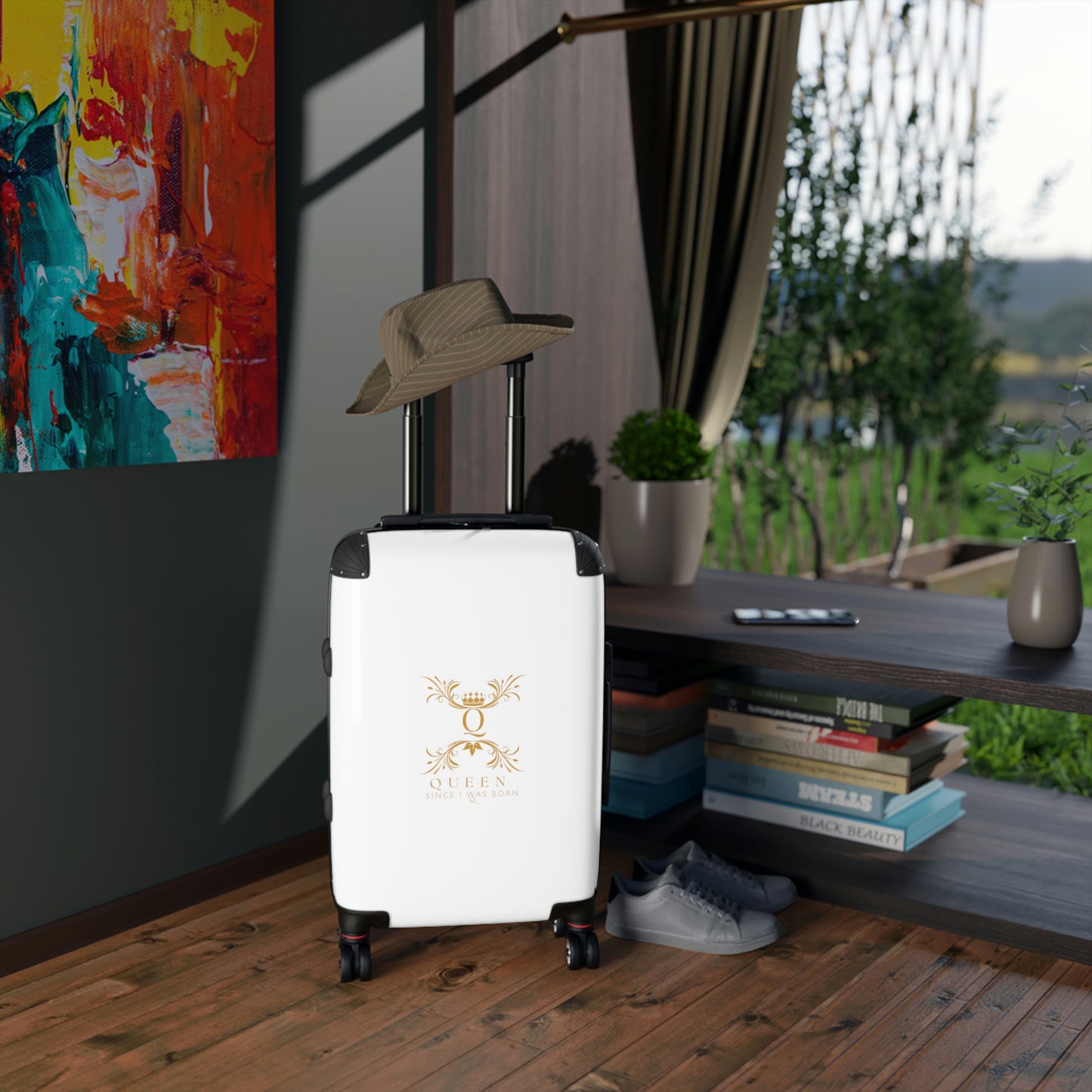 "Queen Since I Was Born" Suitcases