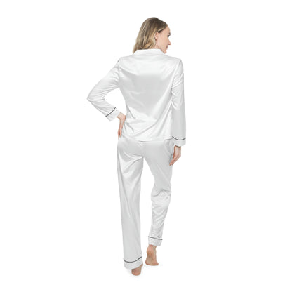 'Self Love' Women's Satin Pajamas