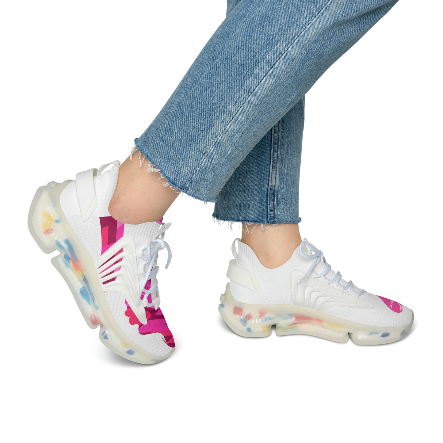 Women's Mesh Sneakers for Cancer Races