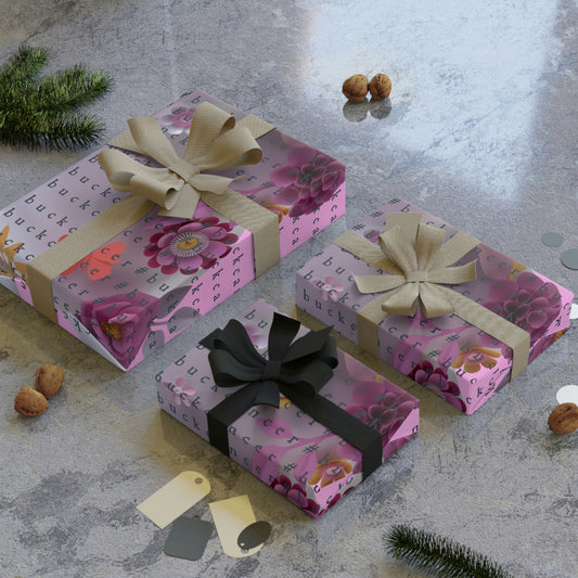 Unique Cancer Gift Wrapping Paper Rolls, 1pc