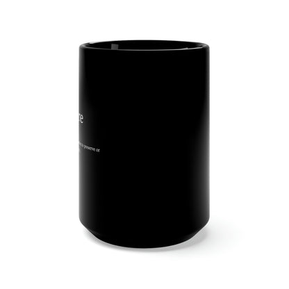 Black Mug 15oz