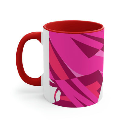 Accent Coffee Mug for Women with Cancer, 11oz