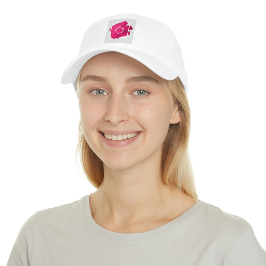 Low Profile Baseball Cap for women who hate cancer and want to make a statement (#buck #cancer).
