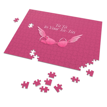 "Ta Ta to your Ta-Tas" Jigsaw Puzzle (30, 110, 252, 500,1000-Piece)