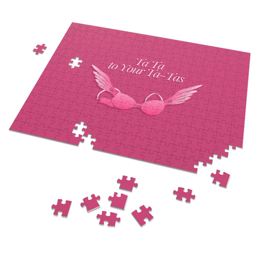 "Ta Ta to your Ta-Tas" Jigsaw Puzzle (30, 110, 252, 500,1000-Piece)