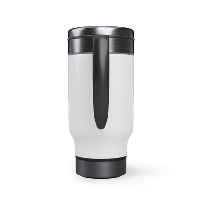 I'd Rather Be Traveling Stainless Steel Travel Mug with Handle, 14oz