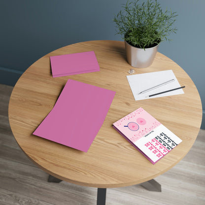 Folded Invitation Cards for Women with Cancer