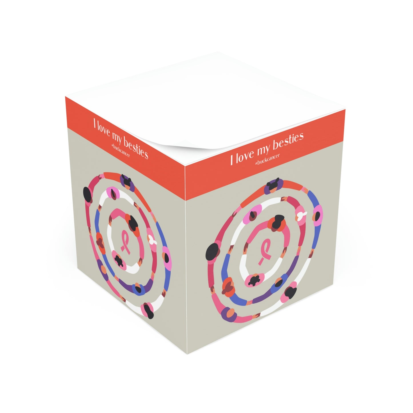 Note Cube for Women with Cancer