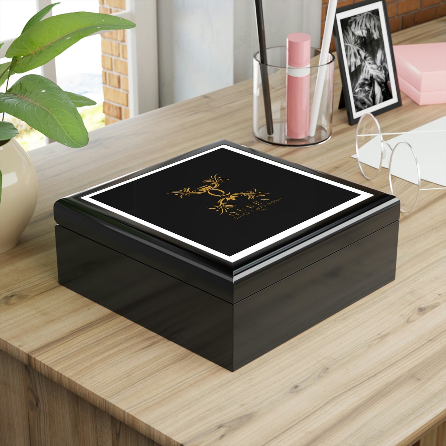 "Queen Since I Was Born" Jewelry Box