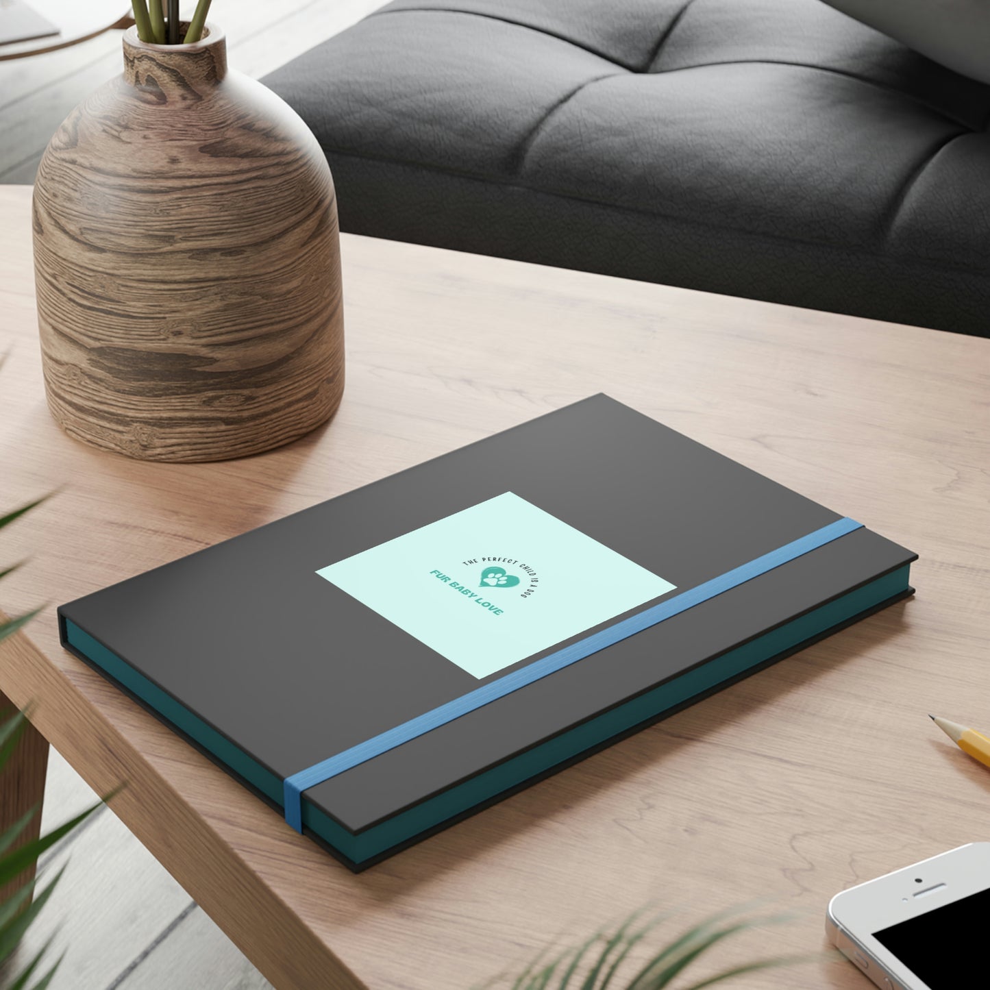 Fur Baby Color Contrast Notebook - Ruled