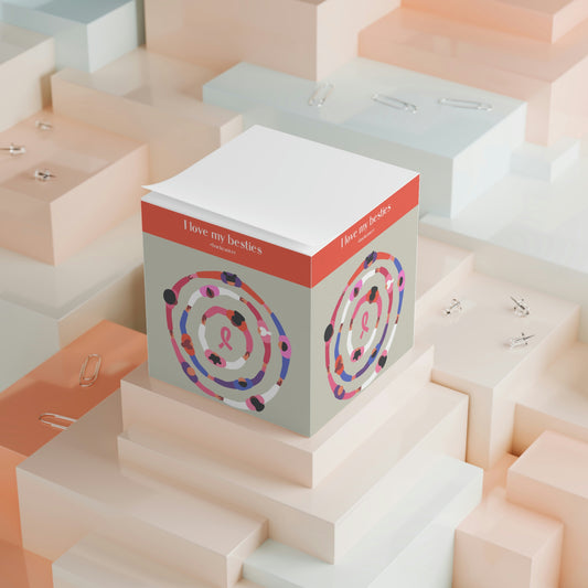 Note Cube for Women with Cancer