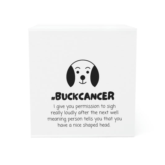#buckcancer Note Cube