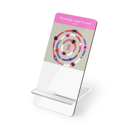 Women with Cancer Mobile Display Stand for Smartphones