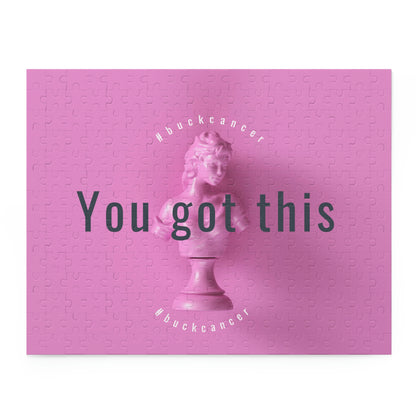 Inspirational Puzzle for Gift or for Friends to Put Together at Cancer Support Party (120, 252, 500-Piece)